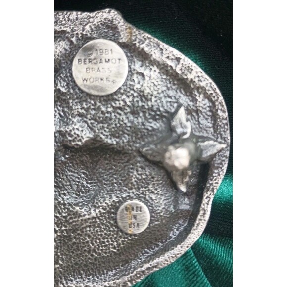 Bergamot Brass Works Belt Buckle Tractor Farm Barn Dog Windmill Wheat Seeds D-49 - Picture 5 of 9